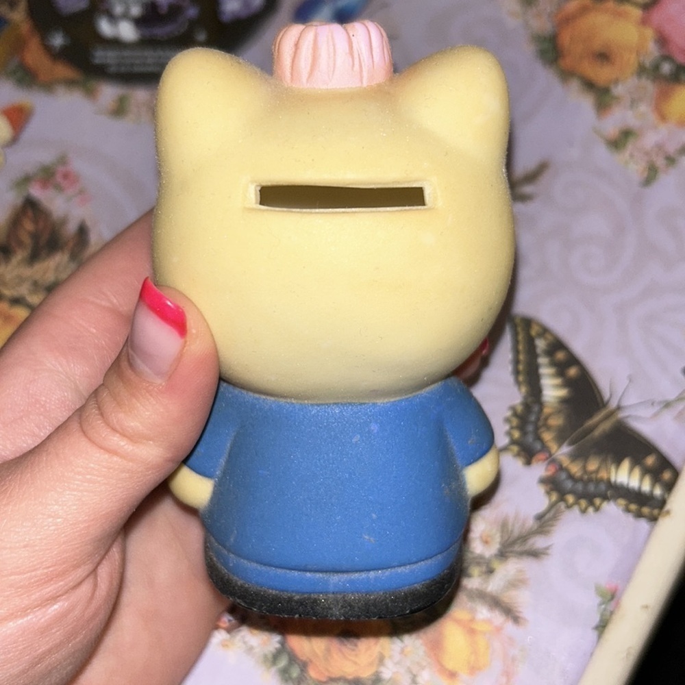 DEAR DANIEL RARE FUZZY MINI COLLECTORS COIN BANK - Picture 2 of 6